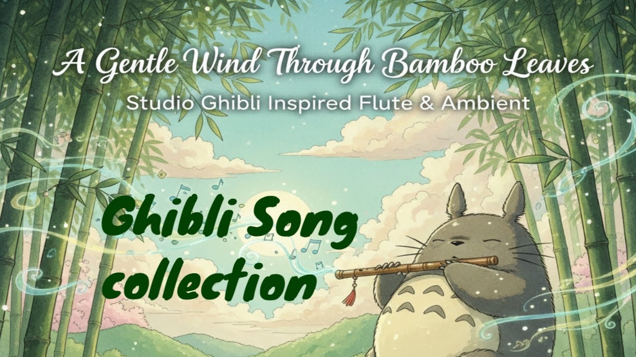 Ghibli Music collection: Relaxing Sleep Music for Meditation, Stress Relief & Relaxation