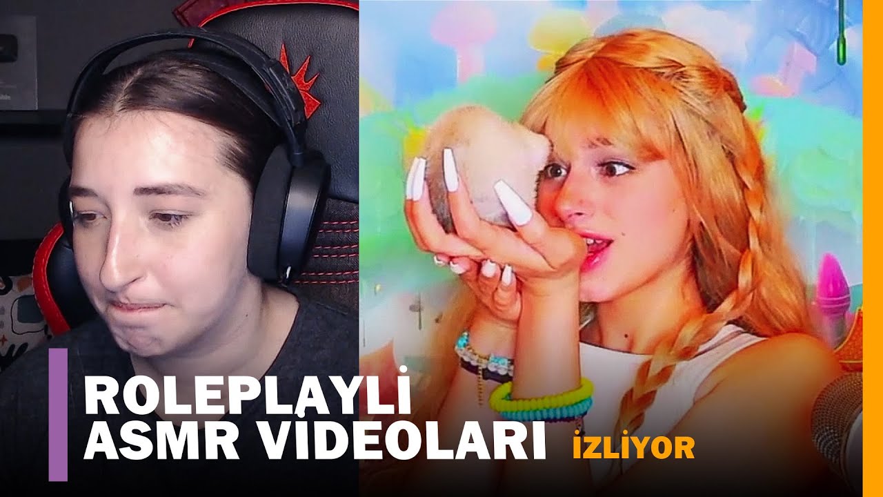 Pqueen - Cehennem ve Cennet Roleplay Asmr Videoları İzliyor (Shazy ASMR)