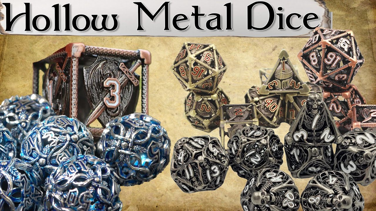 Hollow Metal Dice | DnDWoW Review