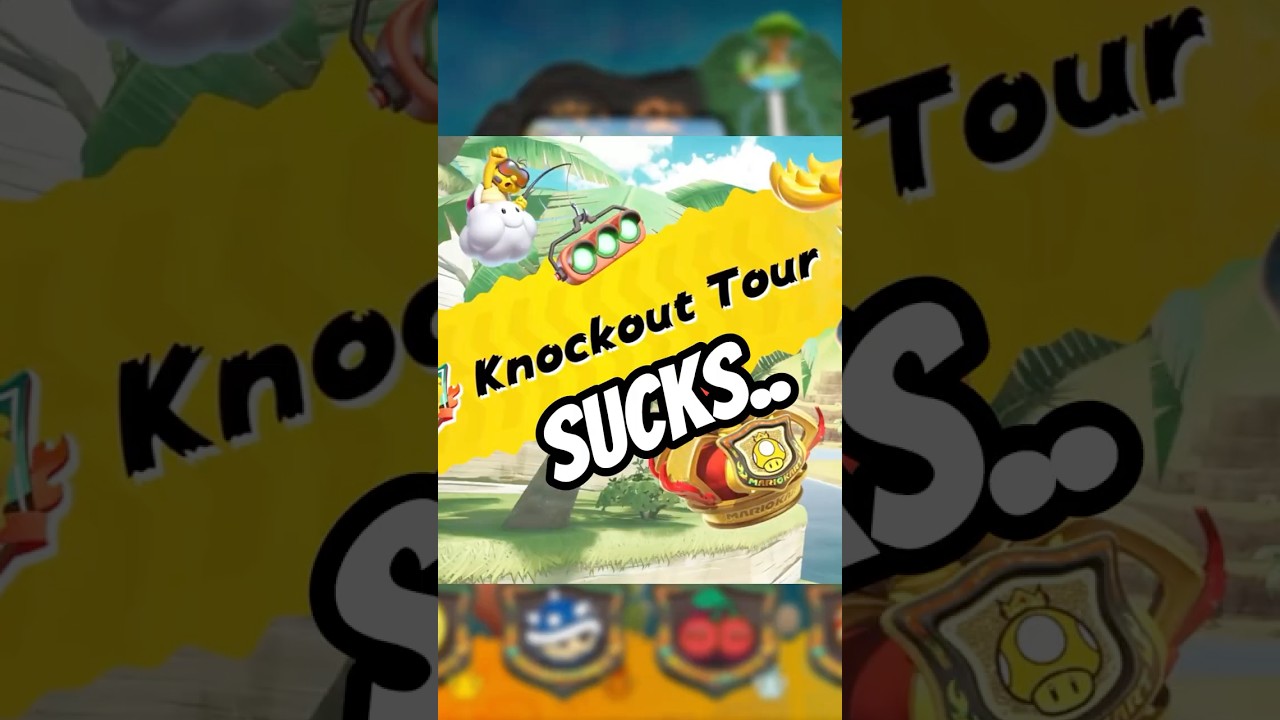 Is knockout tour BAD in Mario Kart World?? #mariokartworld #mariokart #nintendoswitch2 #gaming #fyp