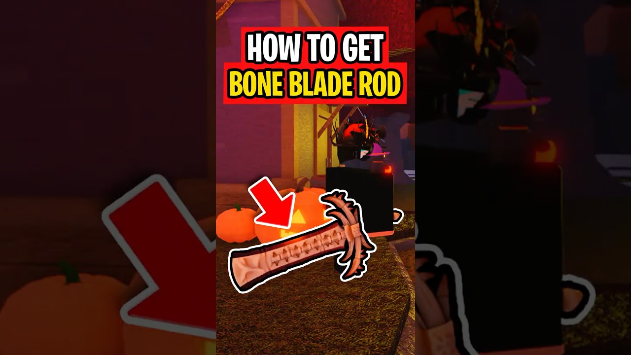 How To Get BONE BLADE ROD In Roblox Fisch