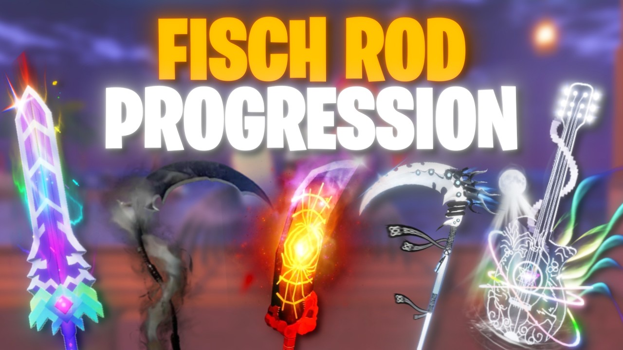 ULTIMATE FISCH ГАЙД ПО УДОЧКАМ! (Прогрессия с 1 по 1000+ уровень)