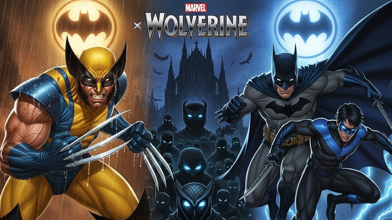 Wolverine and Nightwing Face the Court of Owls in Gotham | Epic Crossover Battle