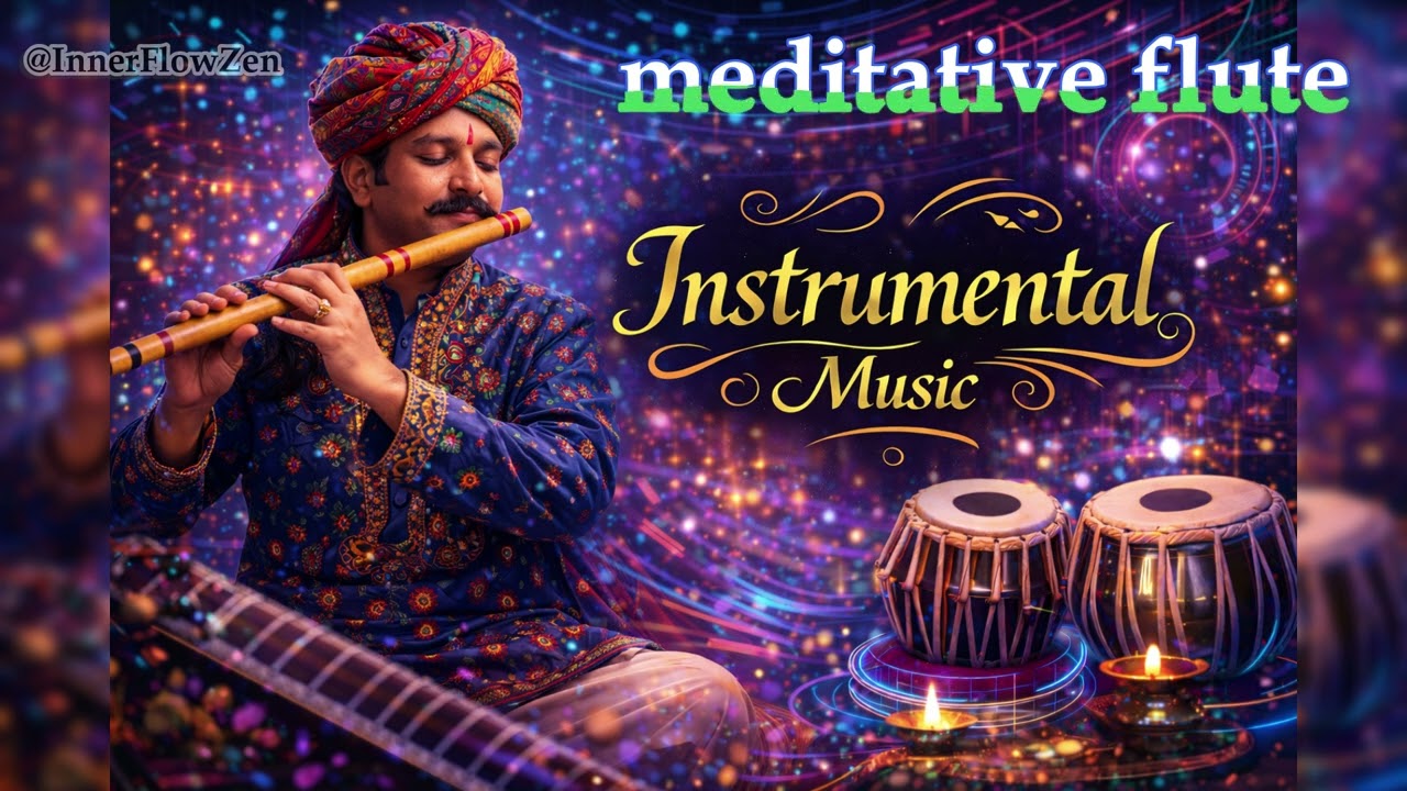 Soulful Indian Bansuri Flute | Pure Instrumental Music for Inner Peace