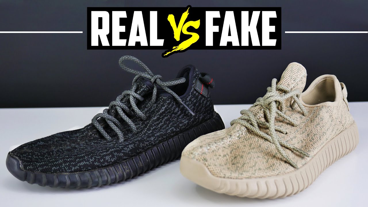 REAL vs FAKE! - Kanye West Yeezy's