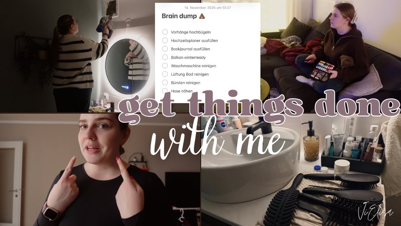 Get things done with me 😮‍💨 To-Do-Liste erledigen und nicht mehr vor mir herschieben