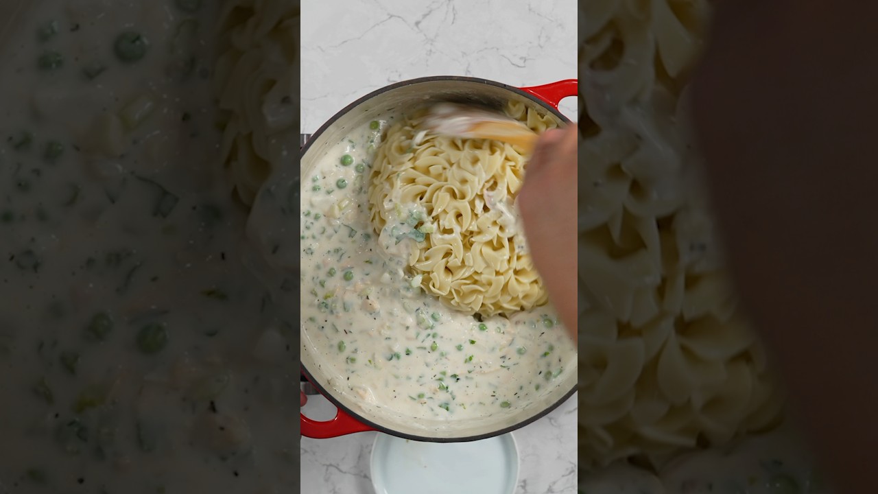 Comfort food: How to make tuna casserole #recipe #comfortfood #casserole #problemsolved