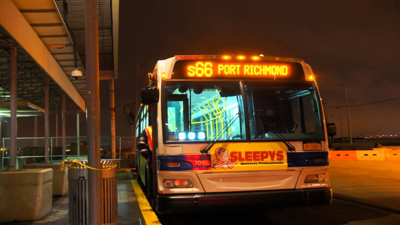 MTA New York City Bus 2011 Orion VII EPA10 7018 [ Audio Recording ]