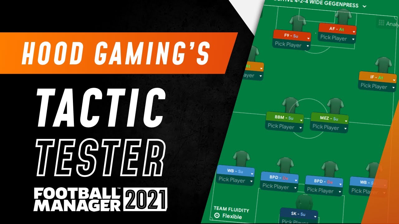 DOMINANT 4-2-4 FM21 TACTIC | FM21 Tactic Tester #24 | Football Manager 2021
