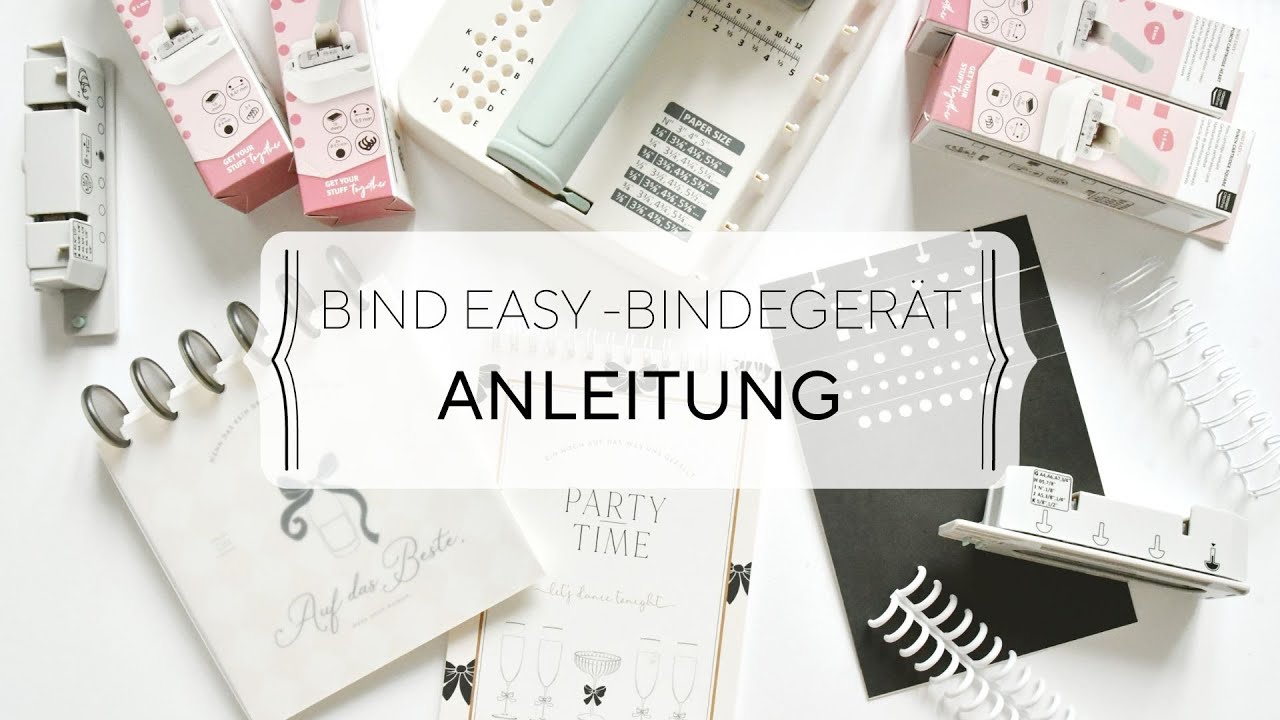 NEU🎉Bindegerät - Bind Easy - Vaessen creative -Anleitung in Deutsch