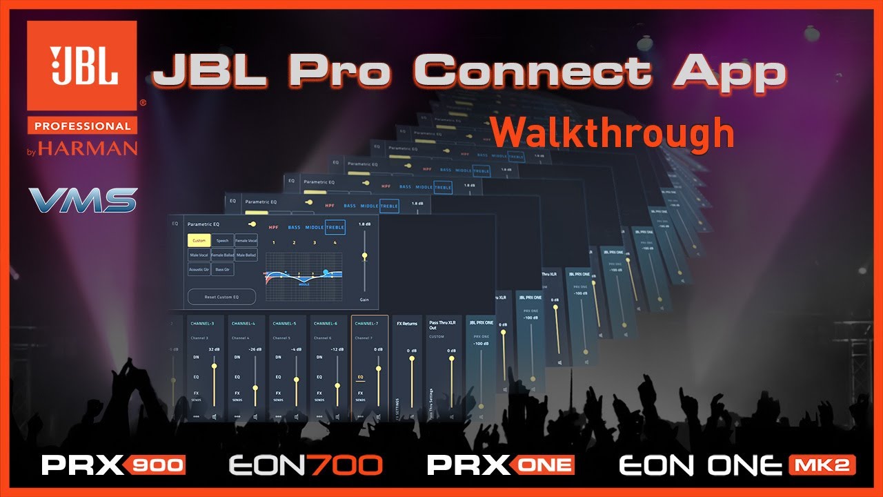 JBL Pro Connect App | Walkthrough