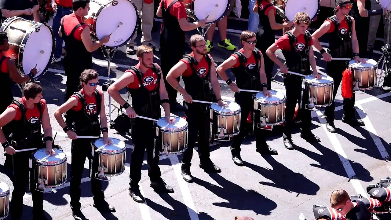 2014-10-04   UGA Tate Drumline Show No. 10