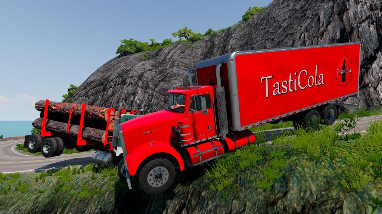 Cars vs Cliff Roads #41 | BeamNG Drive
