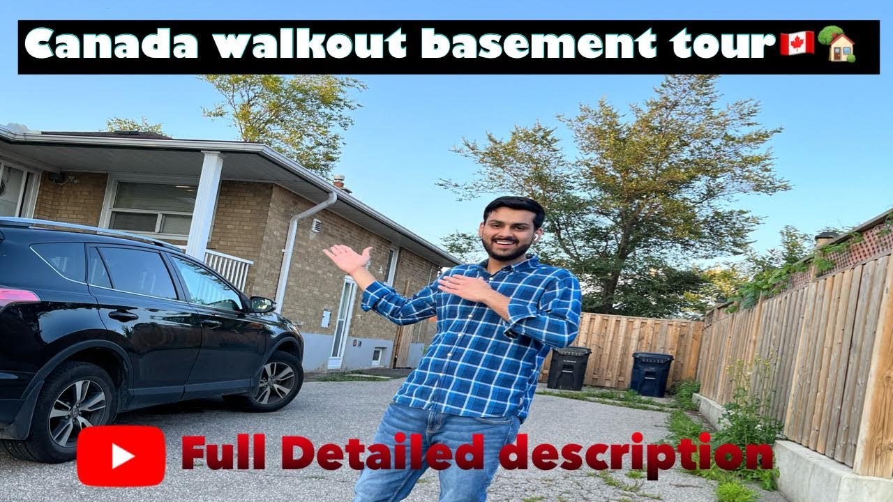 My Basement Tour in Canada : My First Vlog| International Students #canada #life #viral #trending