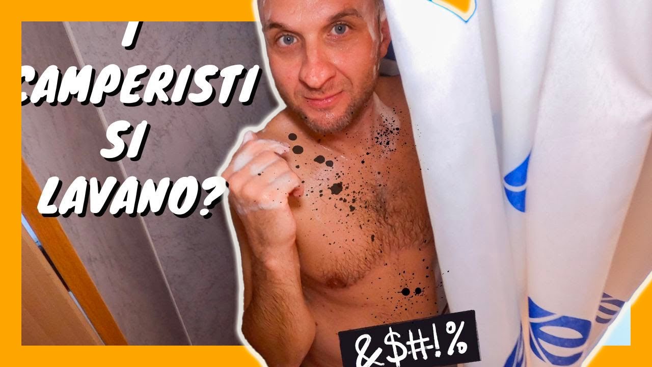 Come ci facciamo la DOCCIA IN Camper! Tutto quello che serve