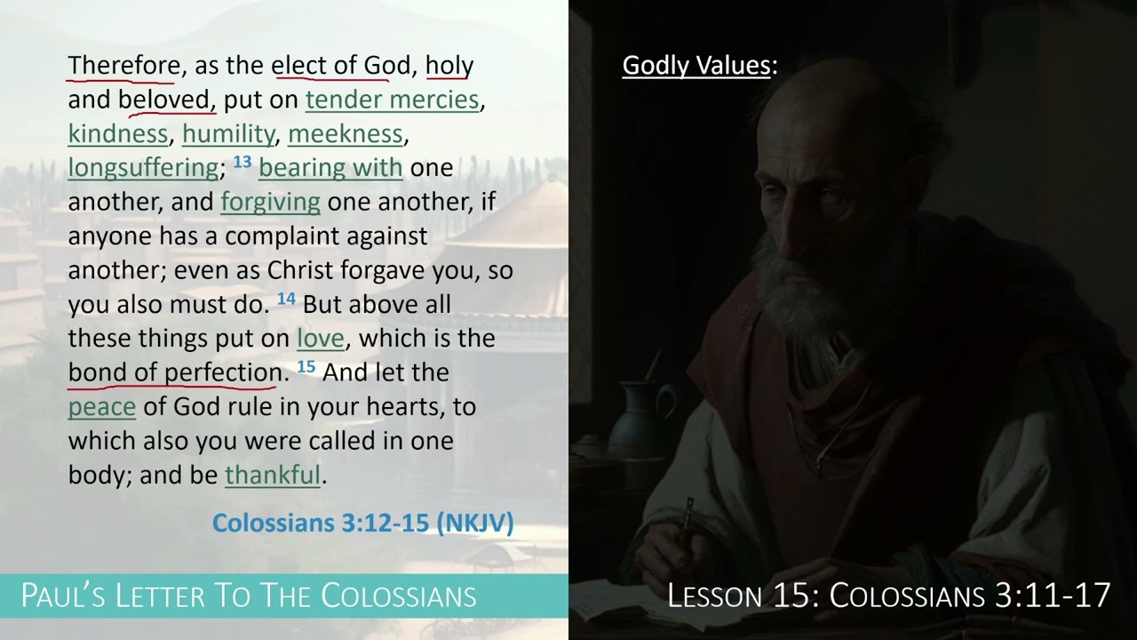 Colossians 3:11-17