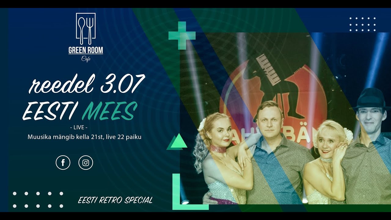 OTSE: EESTI MEES & TEEMANT @ Green Room Cafe (Tartu)