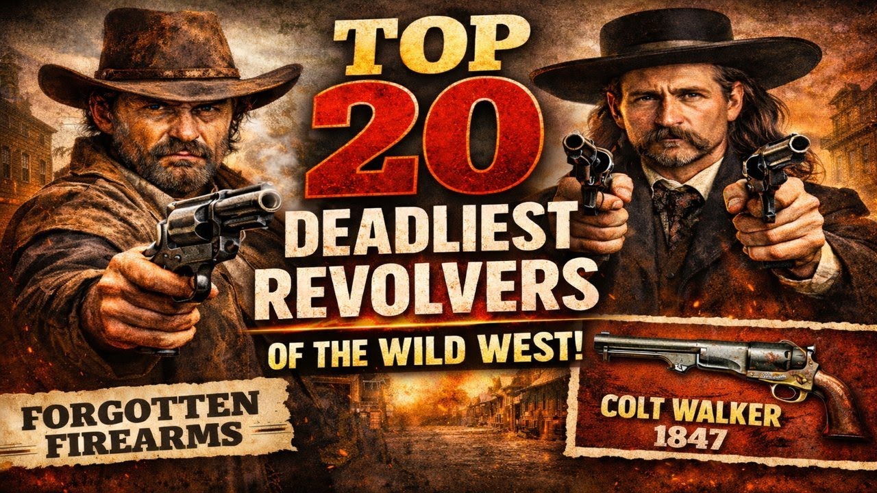 Top 20 Deadliest Revolvers of the Wild West