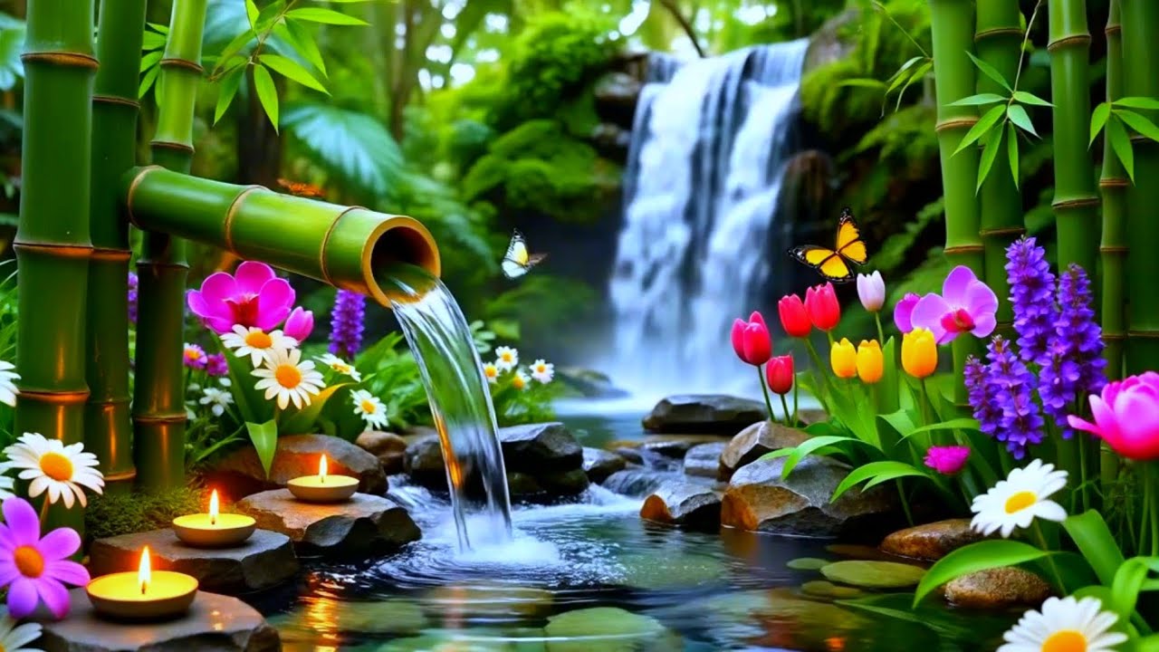 Calming Piano Sleep Music | Stress Relief, Meditation & Peaceful Water Ambience