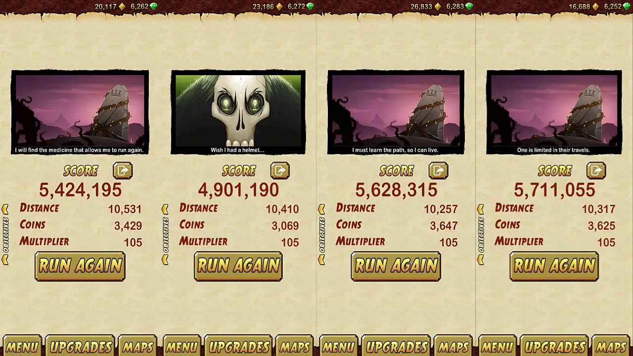 Temple Run 2 Reversed [VOLCANO ISLAND VS HOLIDAY HAVOC VS SPOOKY RIDGE VS HOLI FESTIVAL]
