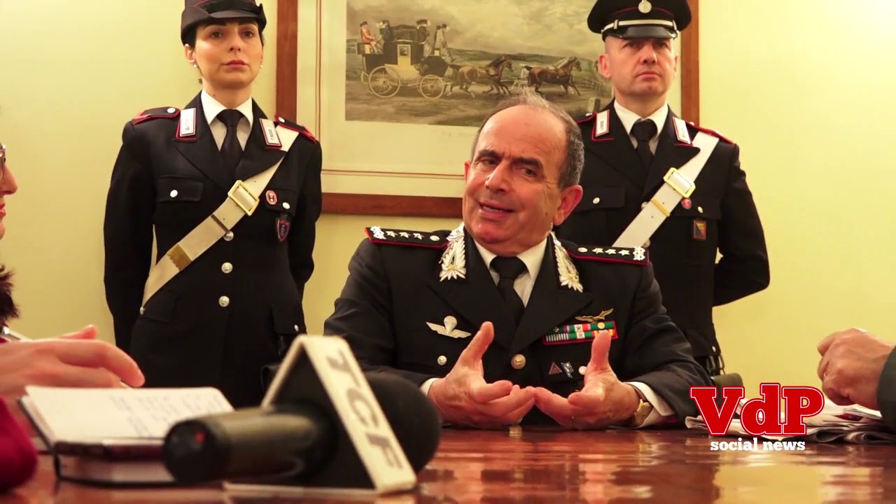 Conferenza stampa di commiato del Generale C.A. Luigi Robusto,