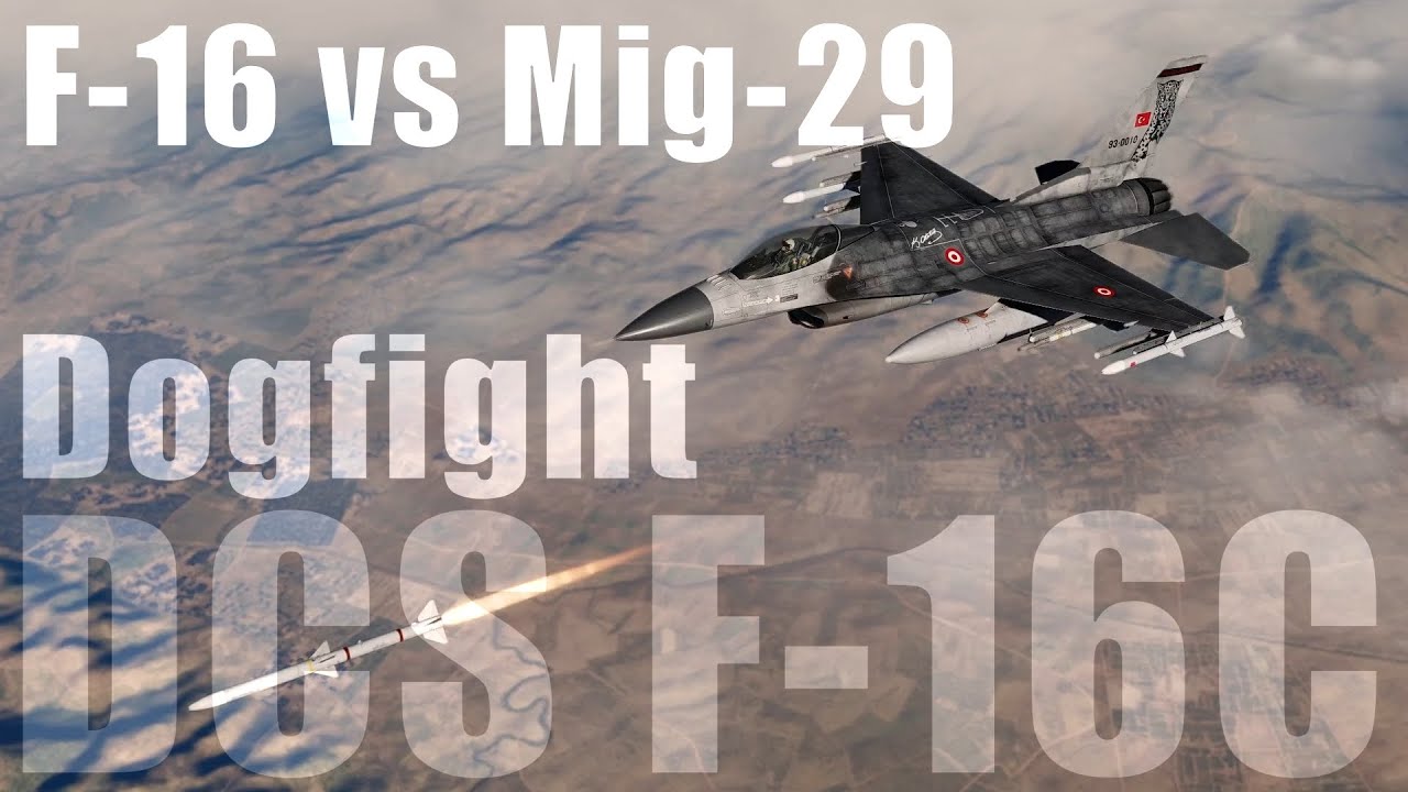 F-16C vs 2 x Mig-29 DCS