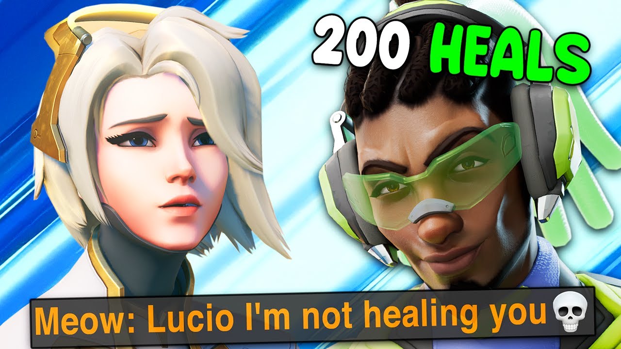 This Mercy Player HATED My Lucio...