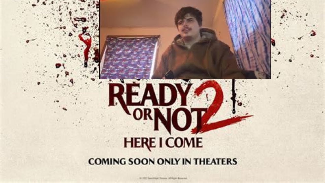 Me reacting to ready or not: here I come official trailer 