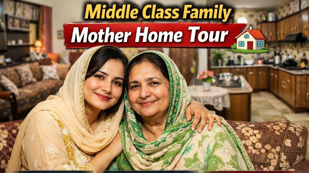 Middle Class Family Mother Home Tour 🏡 | Simple Pakistani Home