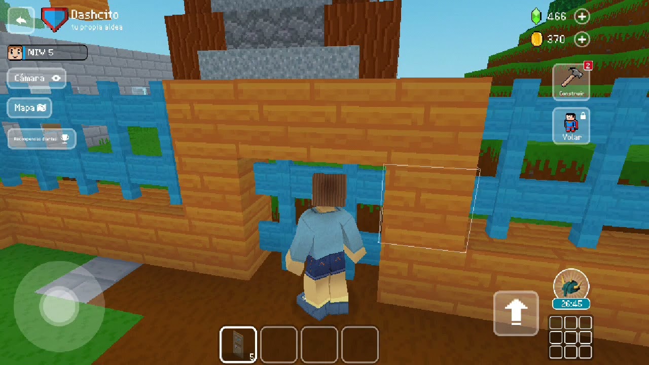 Yo jugando a Block craft 3d parte 2 😆 😁 😎 