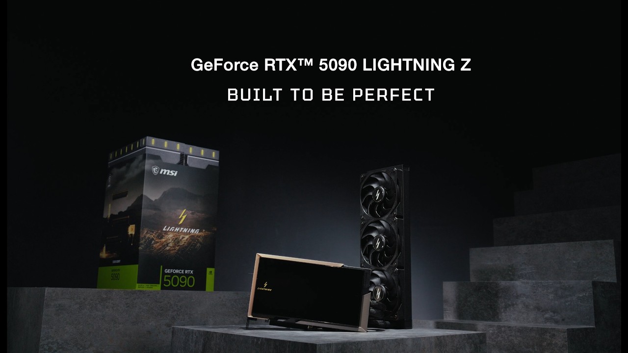 GeForce RTX™ 5090 32G LIGHTNING Z - Unboxing | MSI