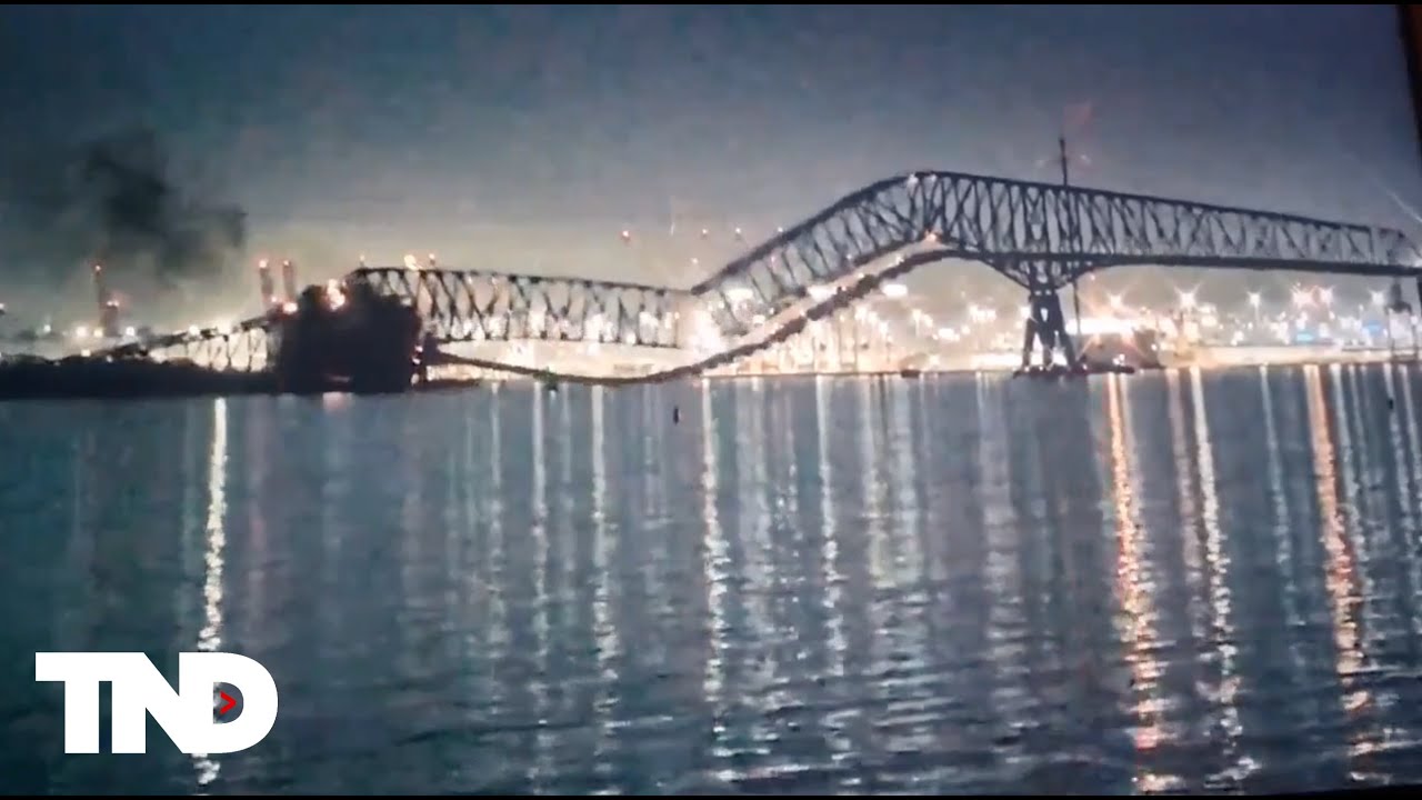 Dispatch audio captures horror of moment bridge collapses, emergency crews respond