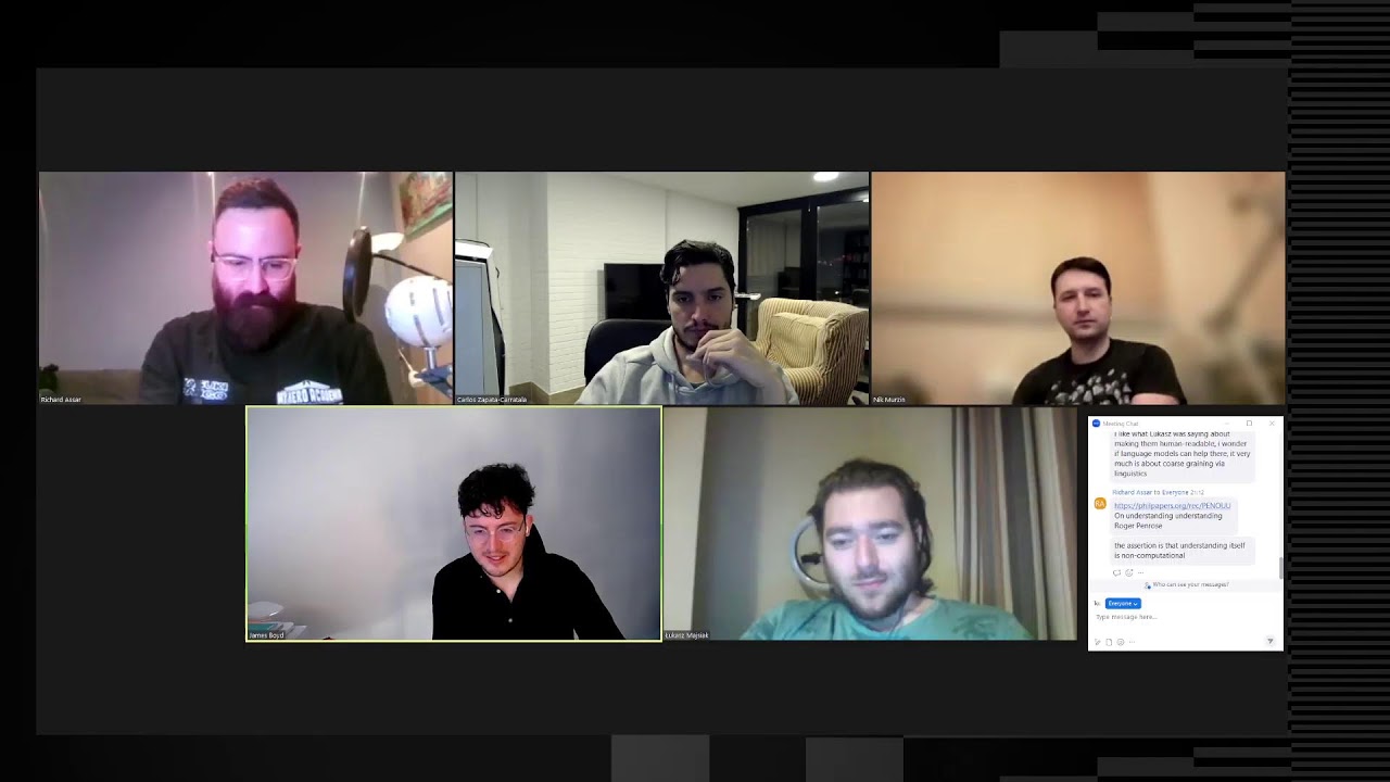 Community Forum #15 | Computational Reducibility and Observers, LLMs AIs and Future of Research