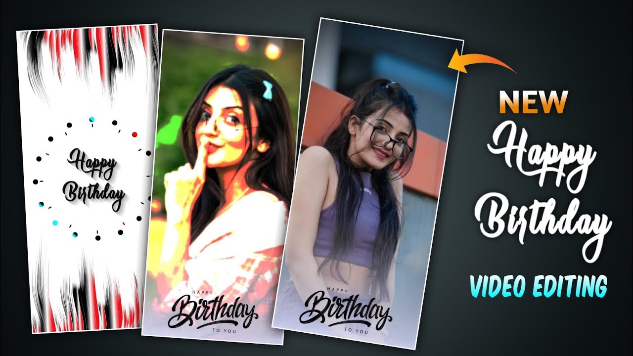 New Style Birthday Status Video Editing VN App | Happy Birthday Status Video Editing