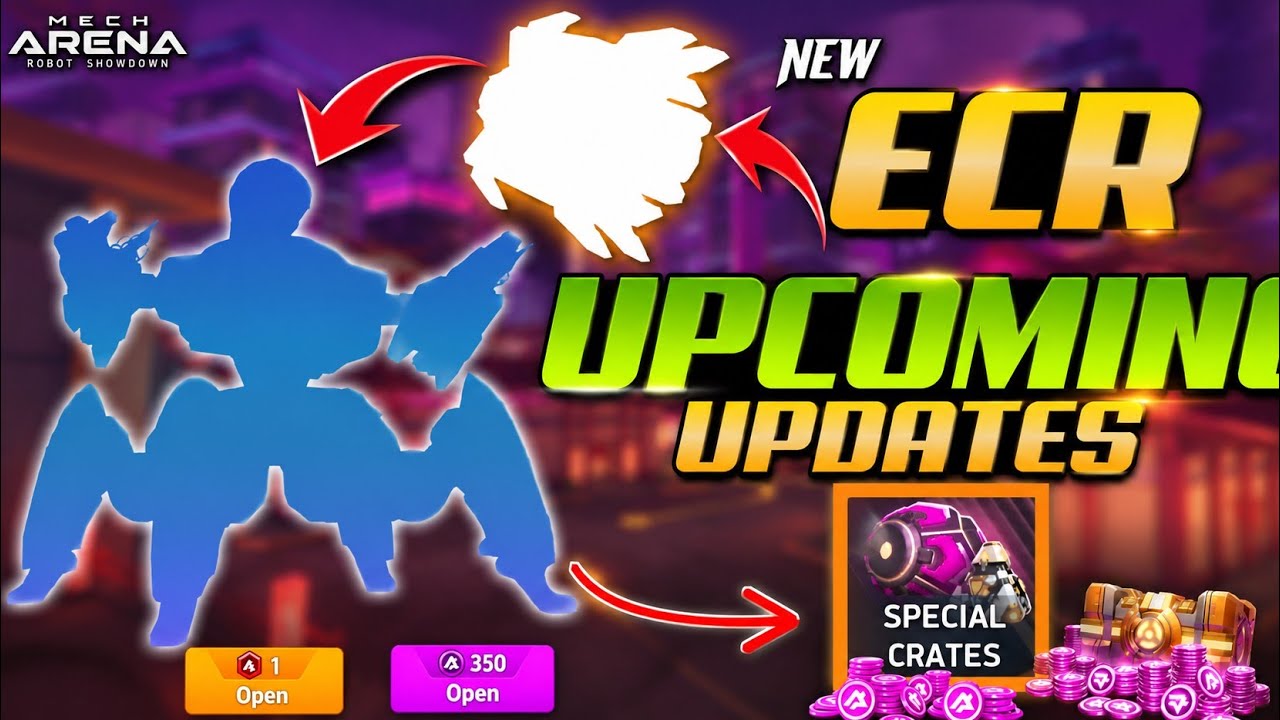 🚨 UPCOMING CREATOR RUSH EVENT INFORMATION! 🔥 NEW MECH + NEW WEAPON?! 😱 | MECH ARENA #ecr
