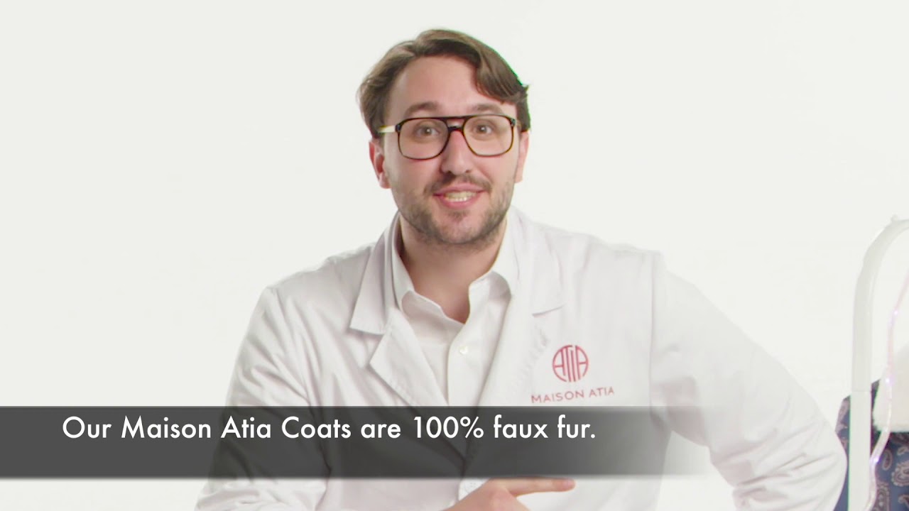 MAISON ATIA: How You Save a Puppy When You Buy Our Faux Fur Coat