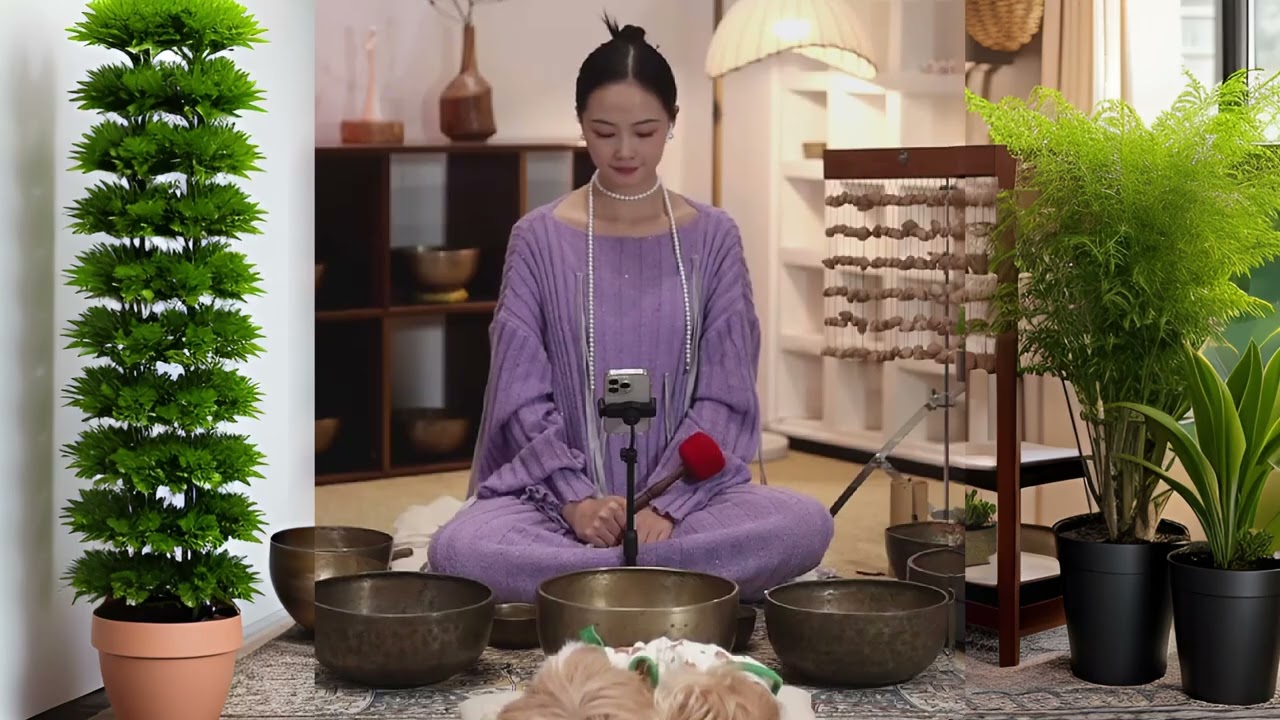 Meditation Rhythms: Gentle Sound Bowls for Overnight Healing