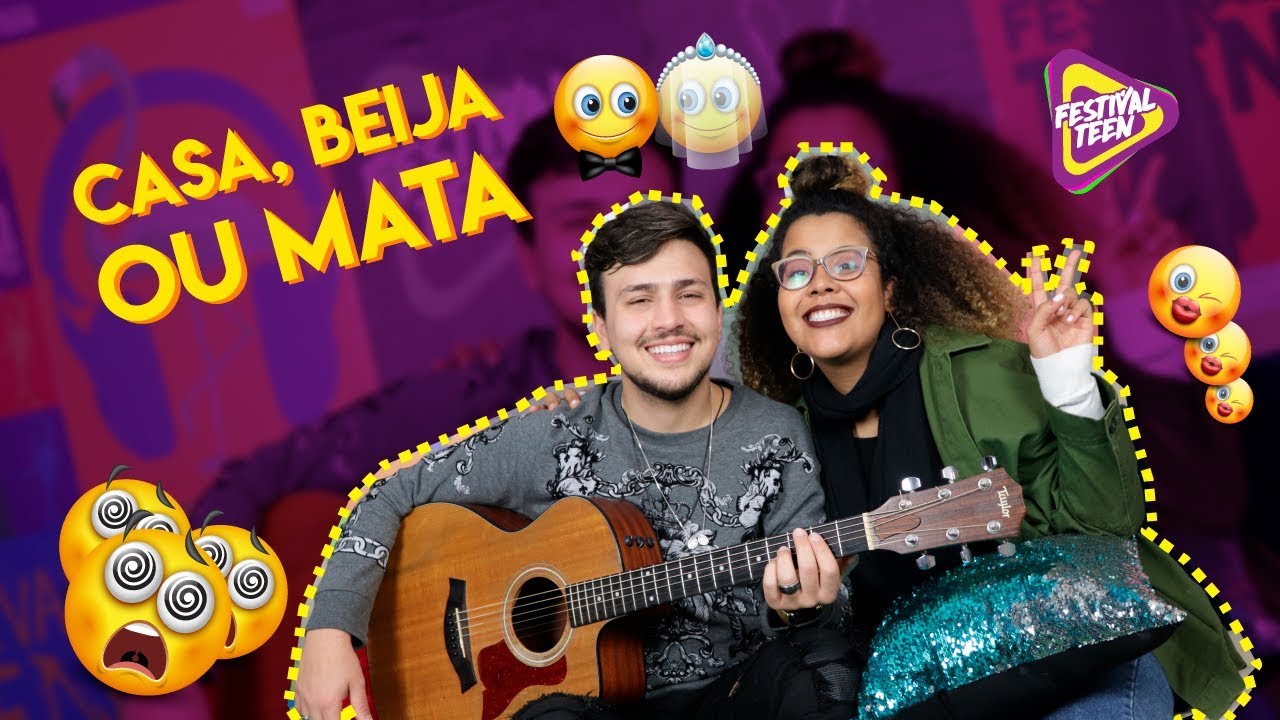 PEDRO THOM&Eacute; joga CASA, BEIJA OU MATA e canta ESTRELA CADENTE