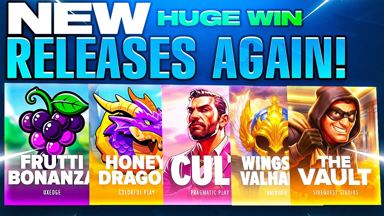 These NEW Slots On Stake Made Me Win HUGE!