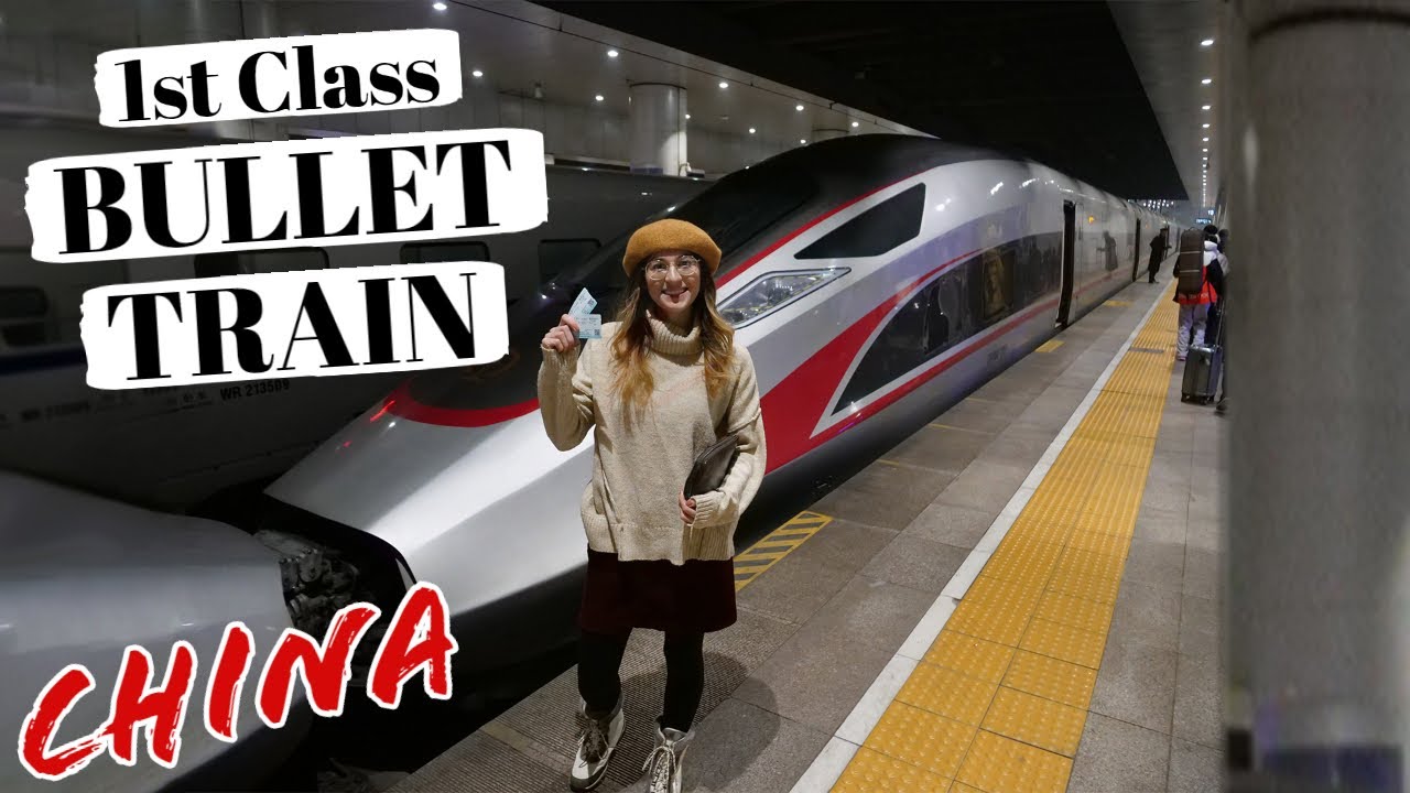 FIRST CLASS Bullet Train in CHINA! Beijing - Xi'an (review)