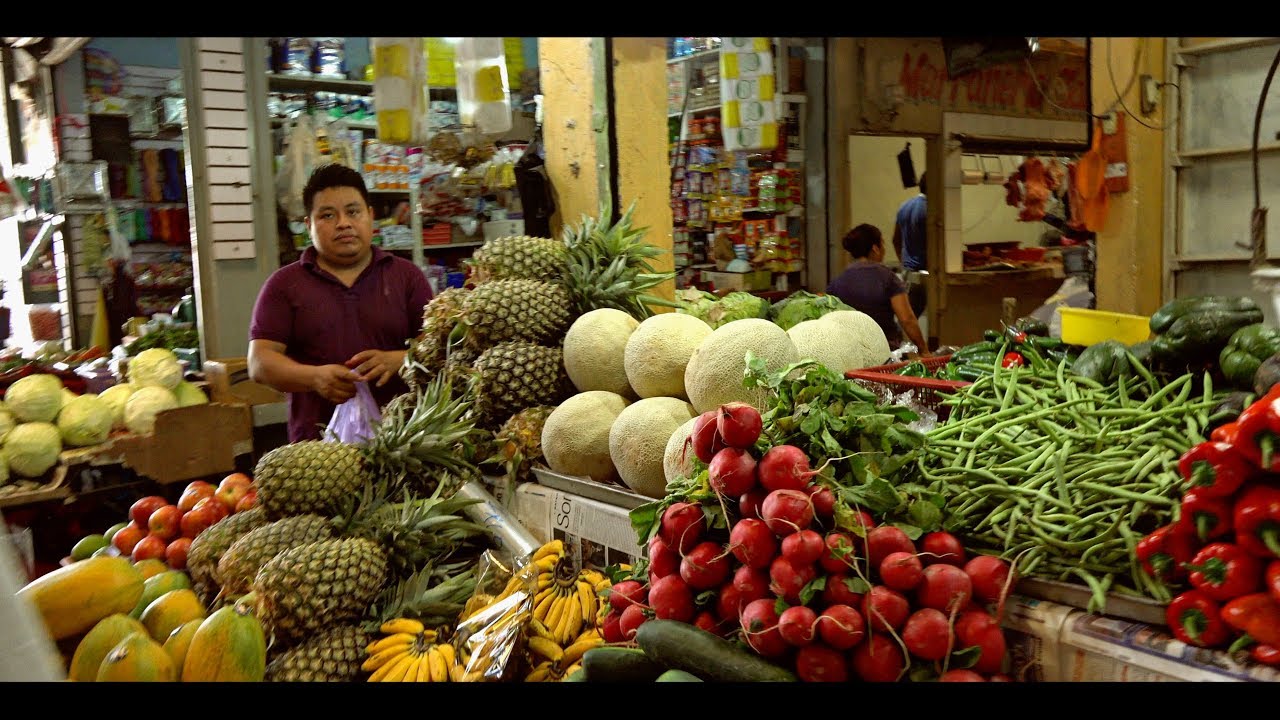 Aquí visitando el mercado de la nueva concepción - Escuintla, Guatemala