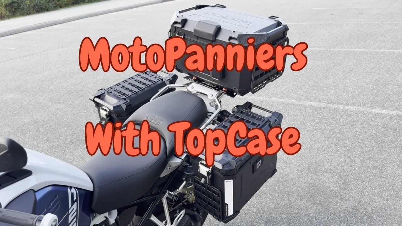 Lone Rider MotoPanniers Review | With Large Top Case