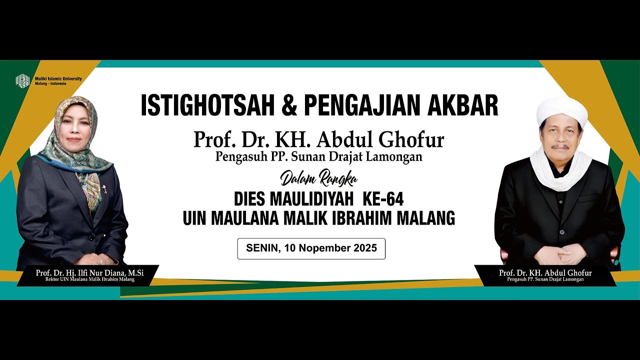 Istighotsah & Pengajian Akbar Bersama Prof. Dr. KH. Abdul Ghofur 