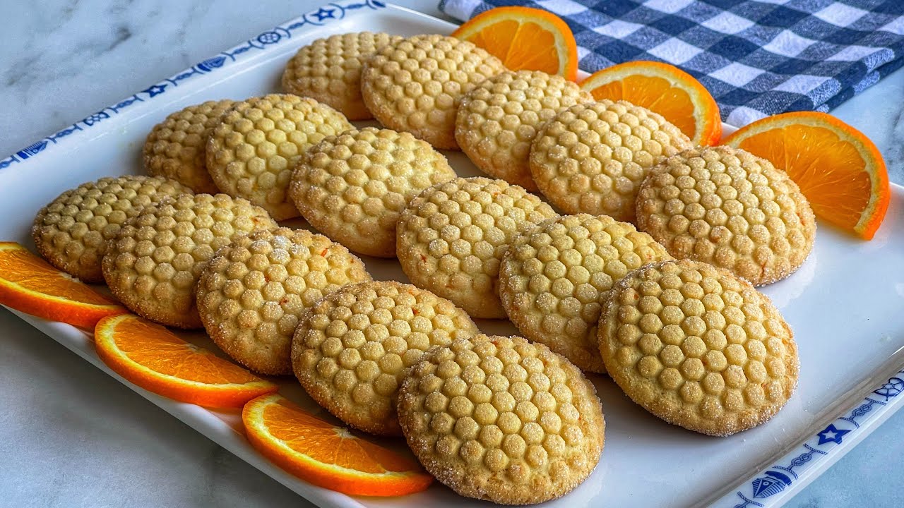 Katı Yağ Yok❗ Sadece 1 Çay Bardağı Sıvı Yağ İle Yaptım😋 Yiyen Herkes Hazır Zannedecek 😃 / Kurabiye