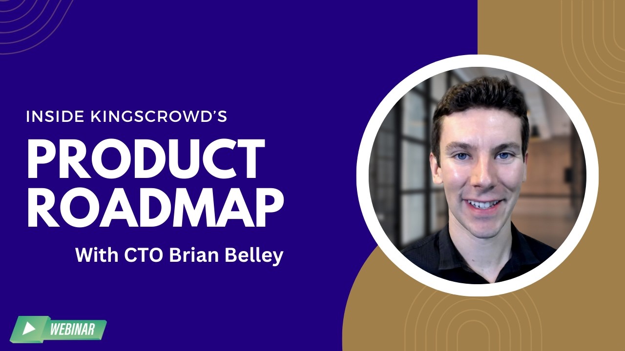 Kingscrowd Product Roadmap (Replay): Data + AI Platform, Pro Tier, API, Portfolio Updates & More