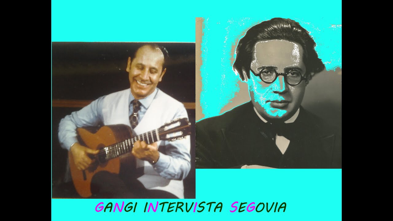 Gangi intervista Segovia / Gangi interviews Segovia