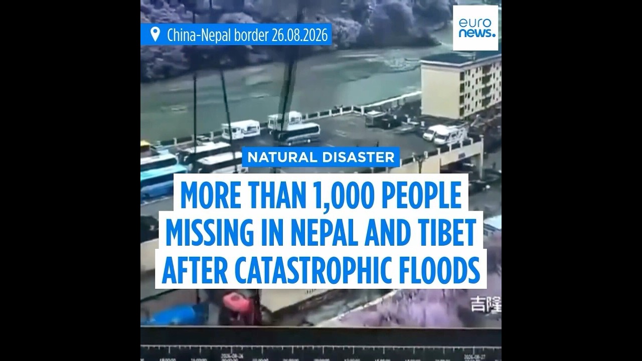Officials in Nepal said 826 people are missing after the floods
