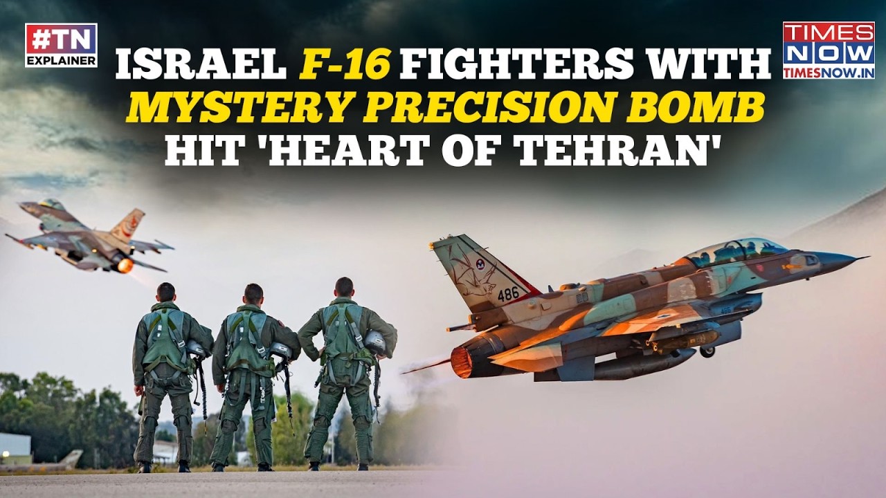 Iran War: 'Heart Of Tehran' Hit By Mystery Bomb Strapped On To Israel F-16 Fighters, IRGC Meltdown?