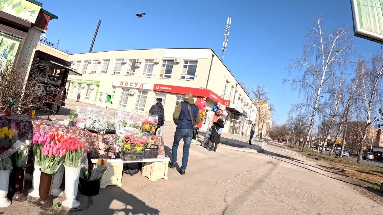 Полтава в 4К 🎥🚲 Будні міста 8.03.2024.