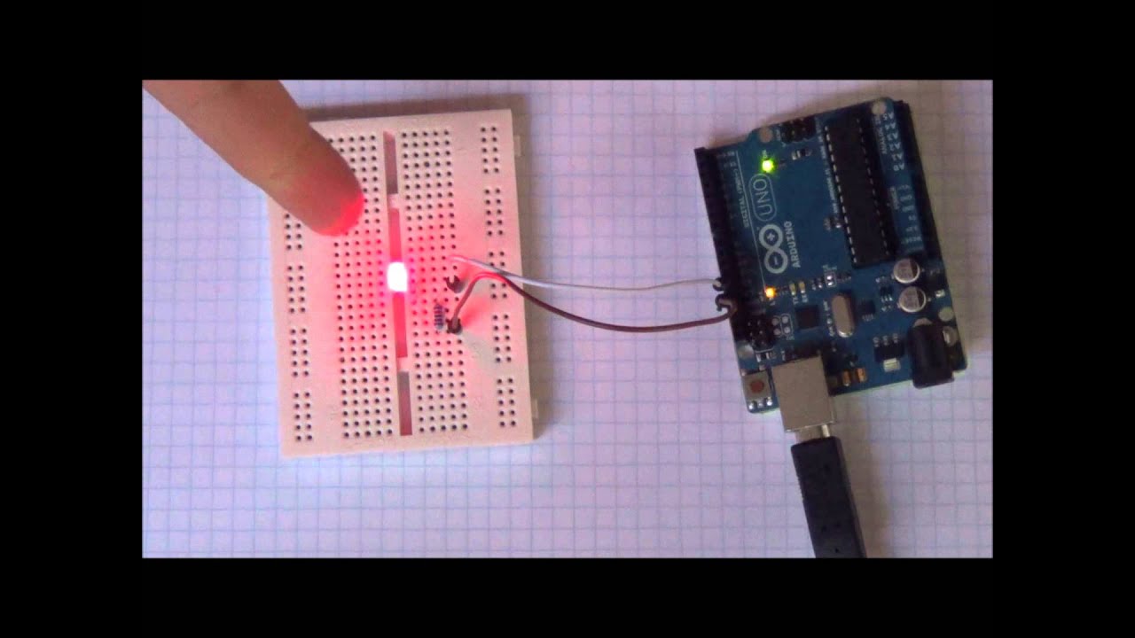 Урок Arduino №1 — Цифровые входы и выходы — Кнопка и светодиод